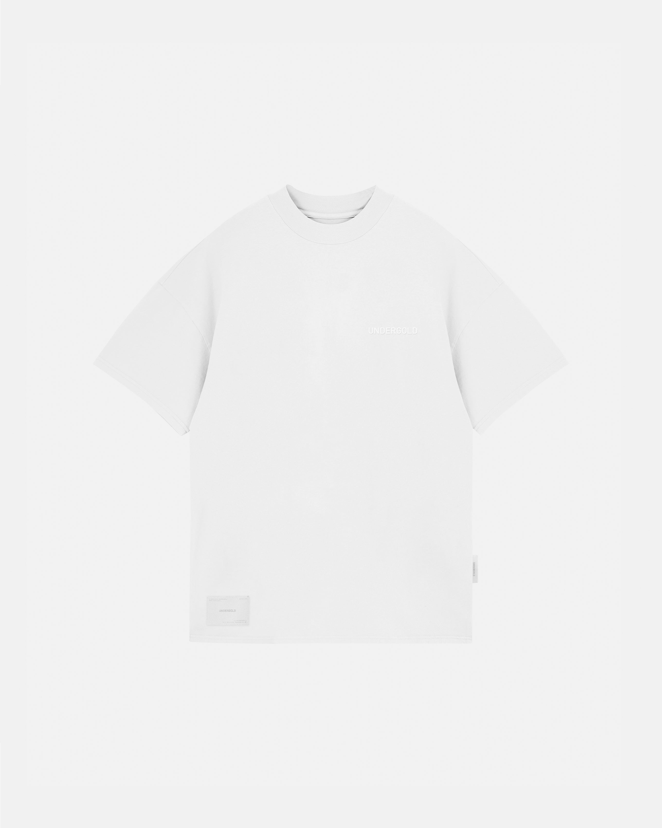 Line Logo Tshirt White