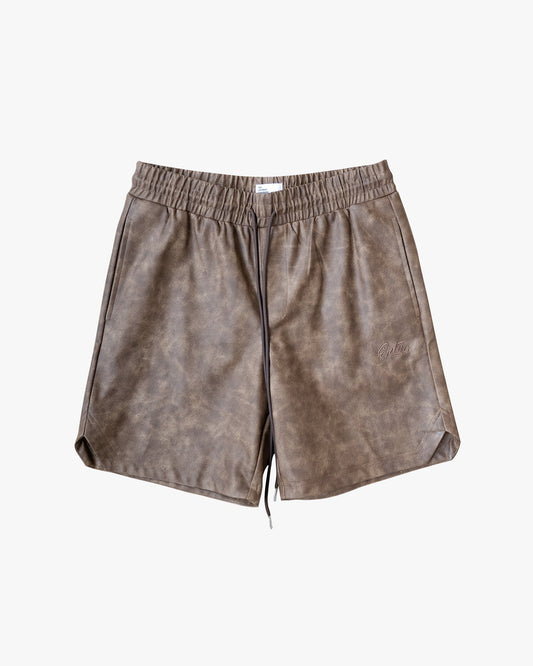 EPTM LUXE SHORTS - BROWN