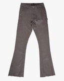 EPTM MACKY FLARE WAX PANTS-GREY