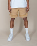 EPTM MOHAIR SHORTS - KHAKI