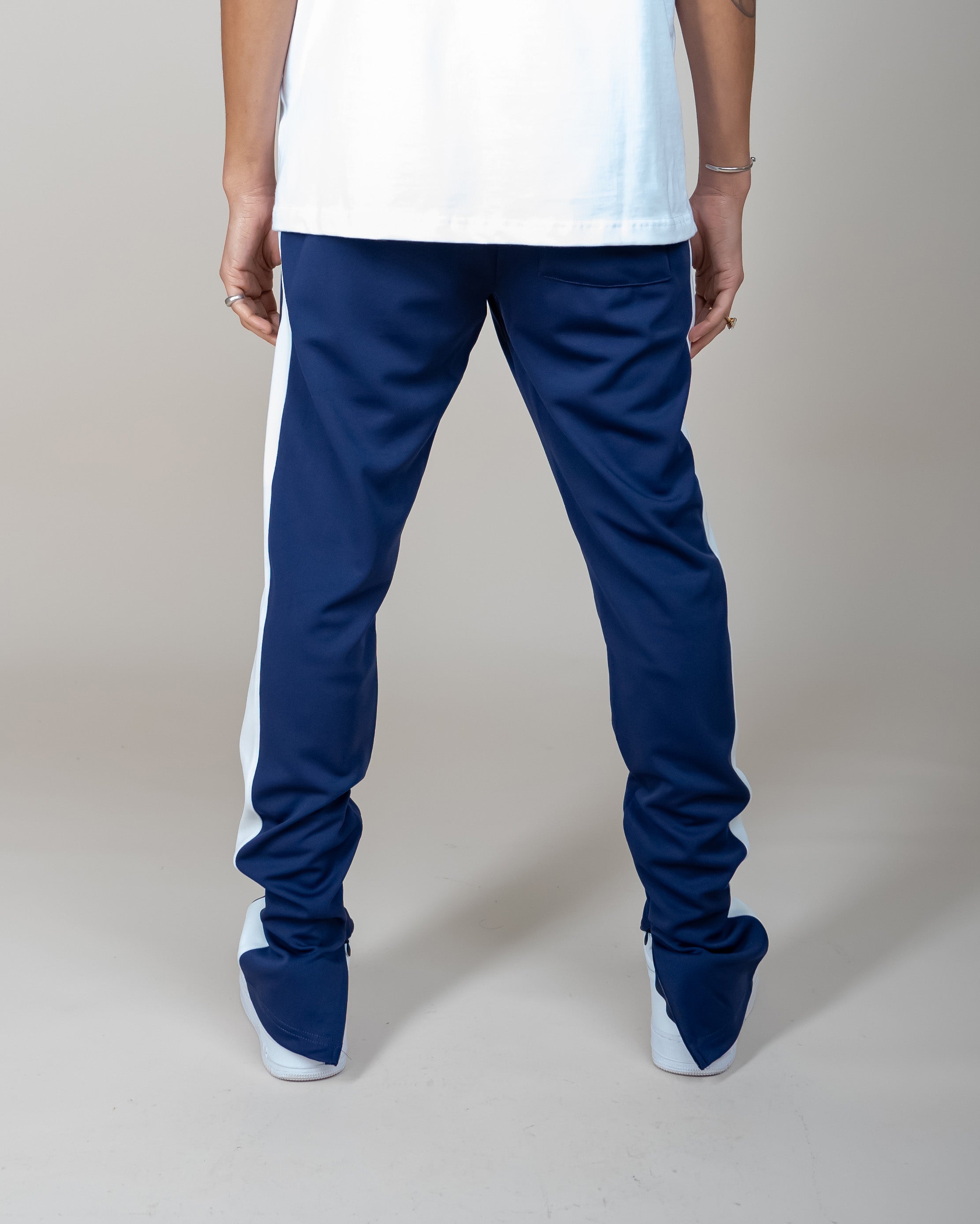 EPTM TRACK PANTS-NAVY/IVORY