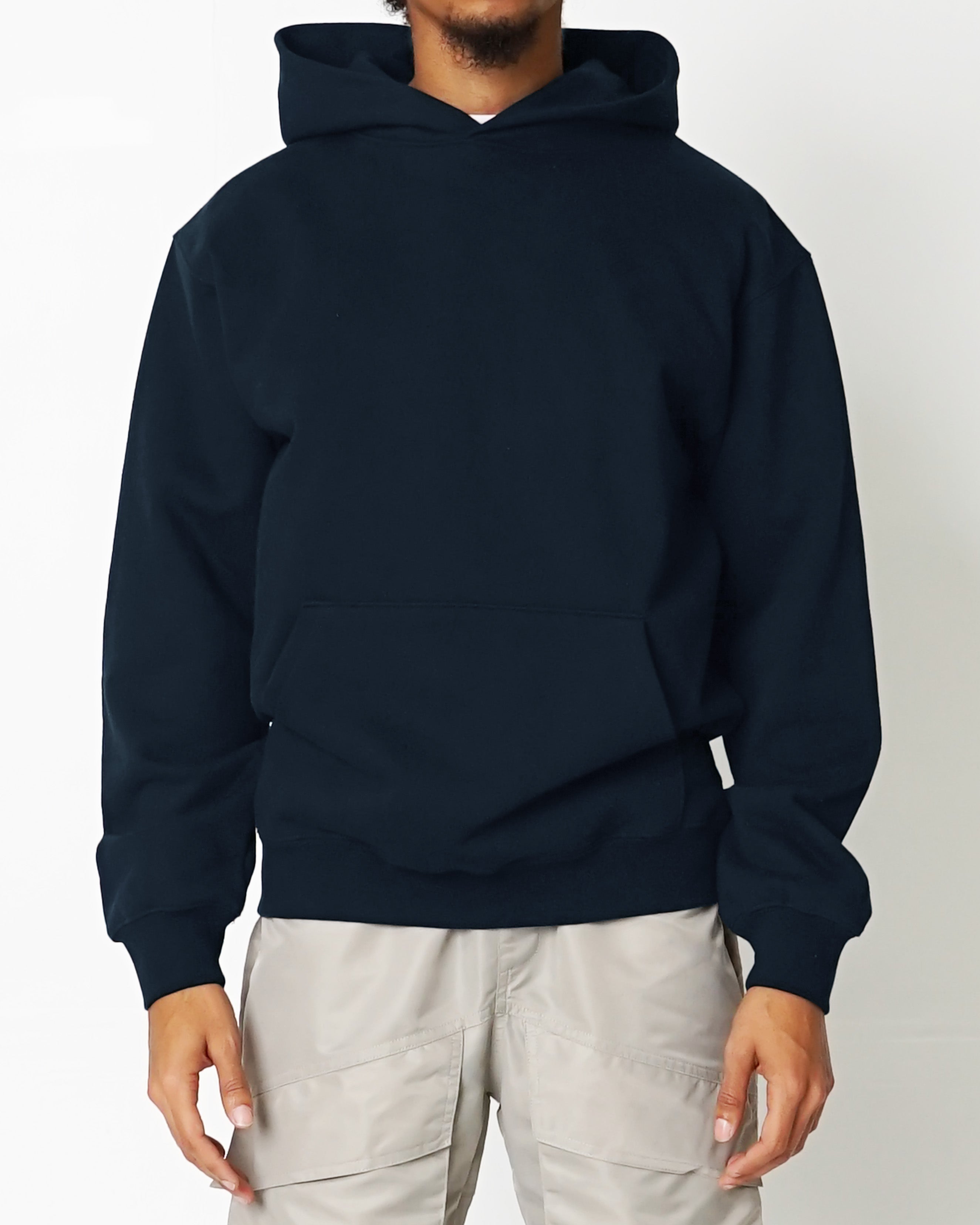 EPTM PERFECT BOXY HOODIE-NAVY