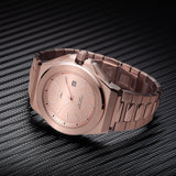 NO119SS - NOBLE ROSE GOLD BRUSHED WATCH