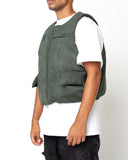 EPTM SUEDE BUBBLE VEST-HUNTER GREEN