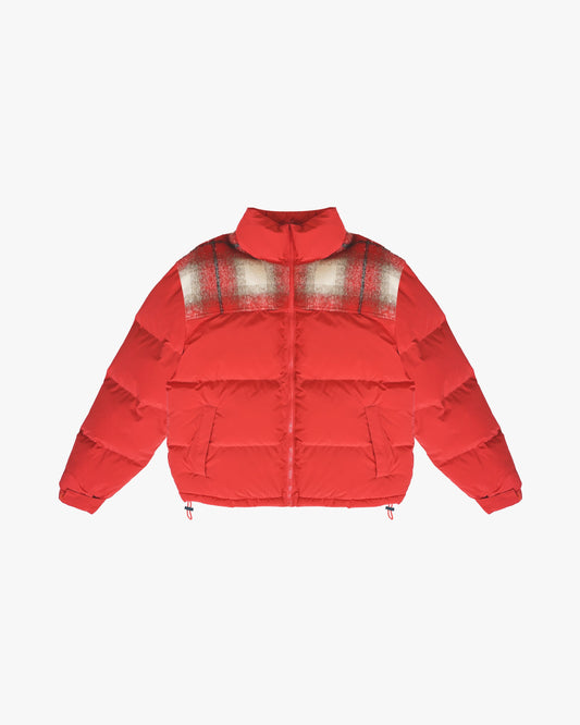 EPTM OXFORD PUFFER JACKET-RED