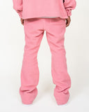 EPTM COMFY FLARE PANTS-PINK