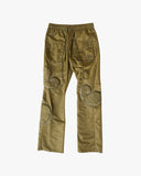 EPTM PUFFER PAISLEY PANTS-OLIVE