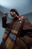 "Relly" Mohair Work Jacket (Brown/Mohair)