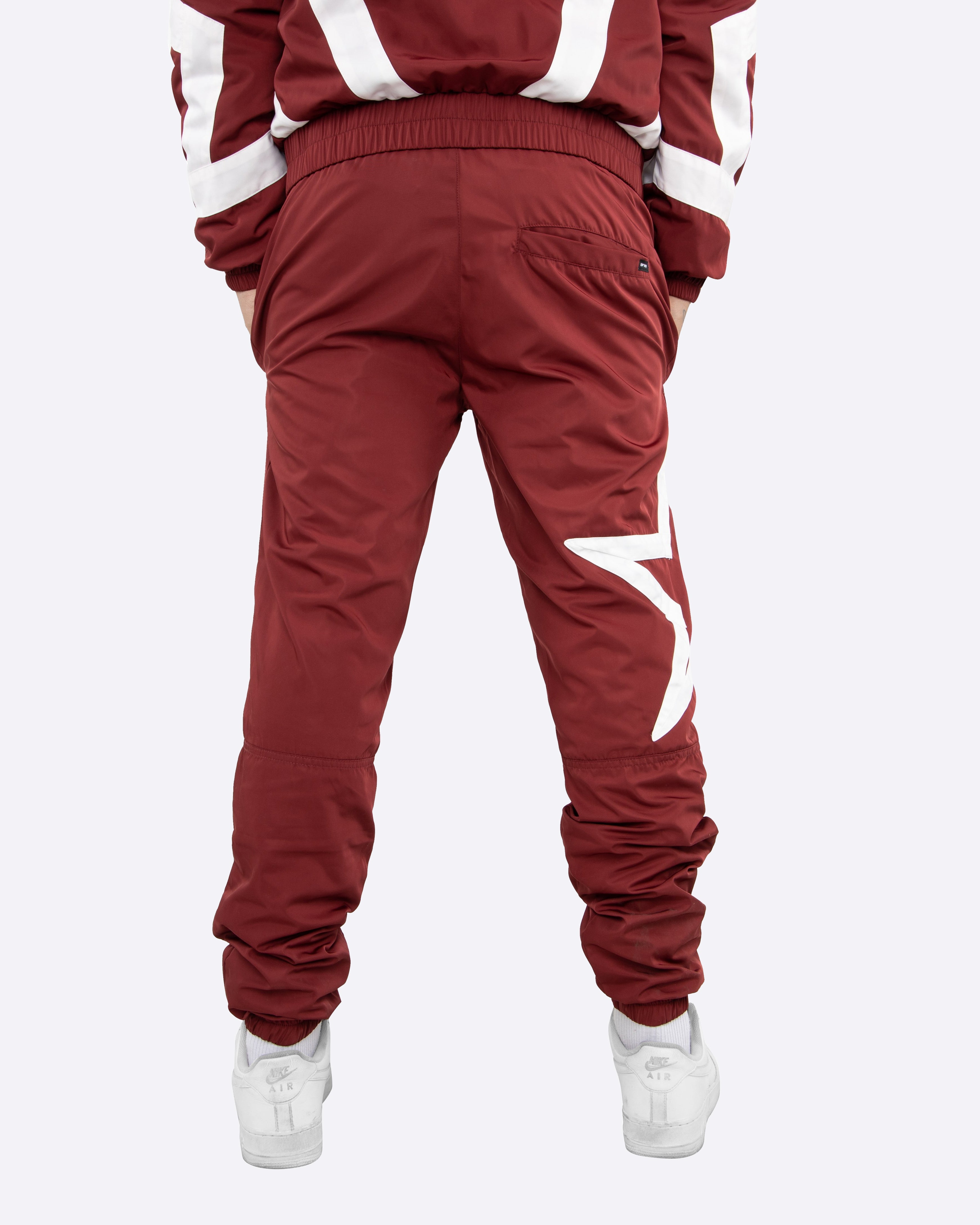 EPTM STAR PANTS-BURGUNDY