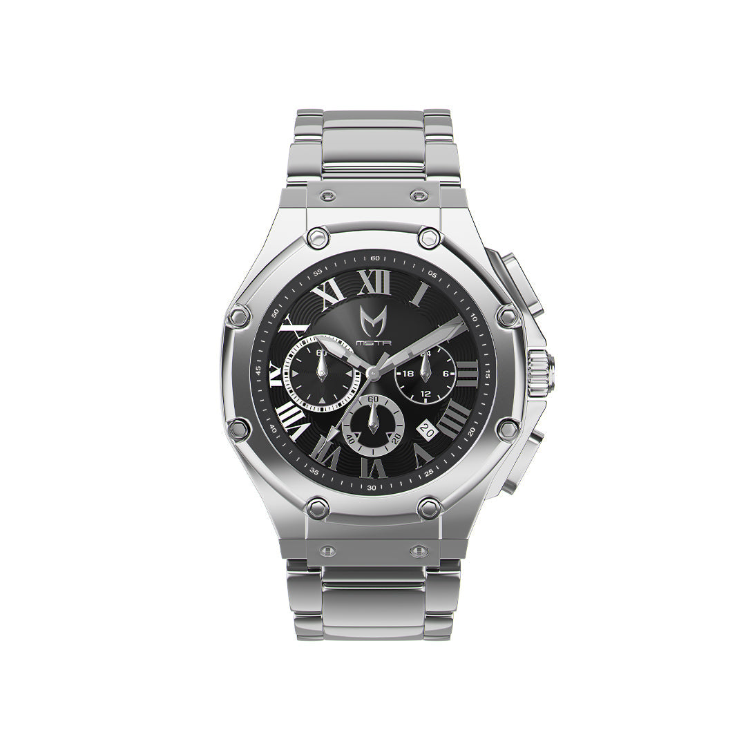 AM1045SSP - AMBASSADOR SILVER POLISHED WATCH