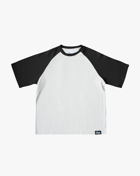 EPTM BOXY RAGLAN TEE - BLACK