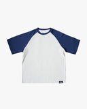 EPTM BOXY RAGLAN TEE - NAVY