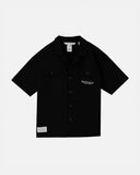 Riviera Heavyweight Short Sleeve Shirt Black