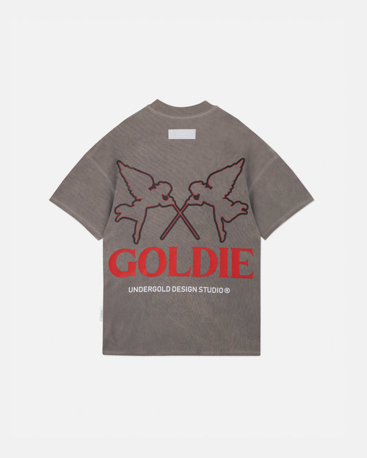 Rodeo Goldie Tshirt Washed Brown