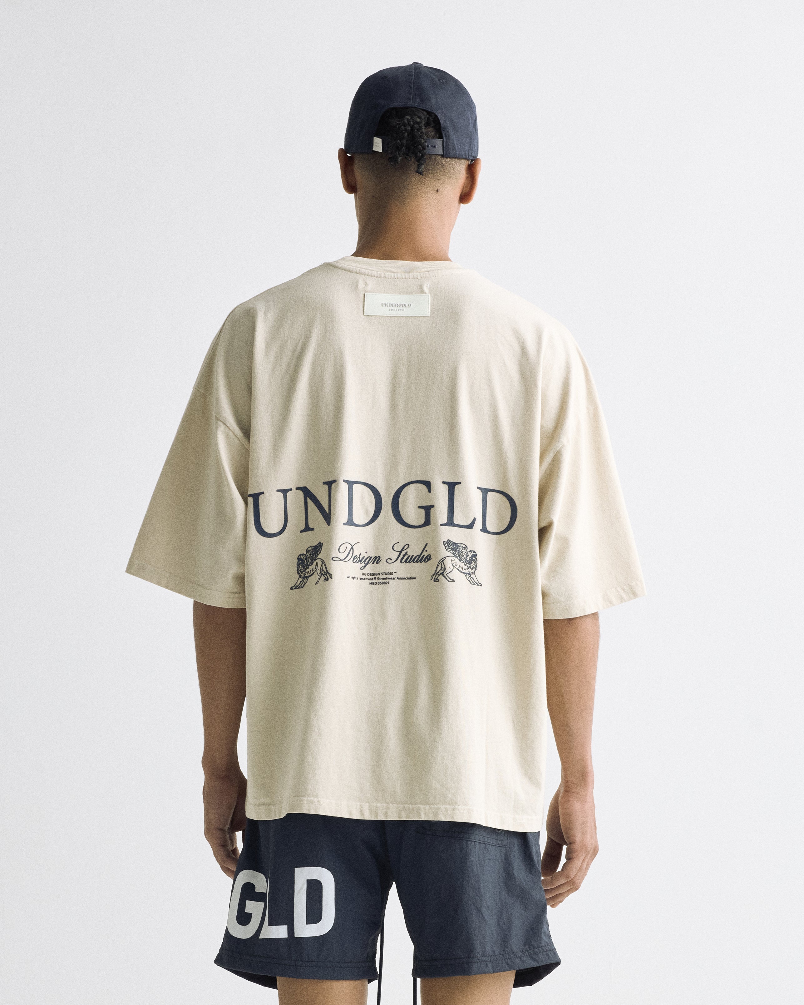 Rodeo Mirror Boxy Tshirt Cream