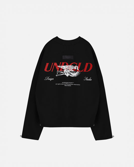 Rodeo Prosper Angel Crewneck Black