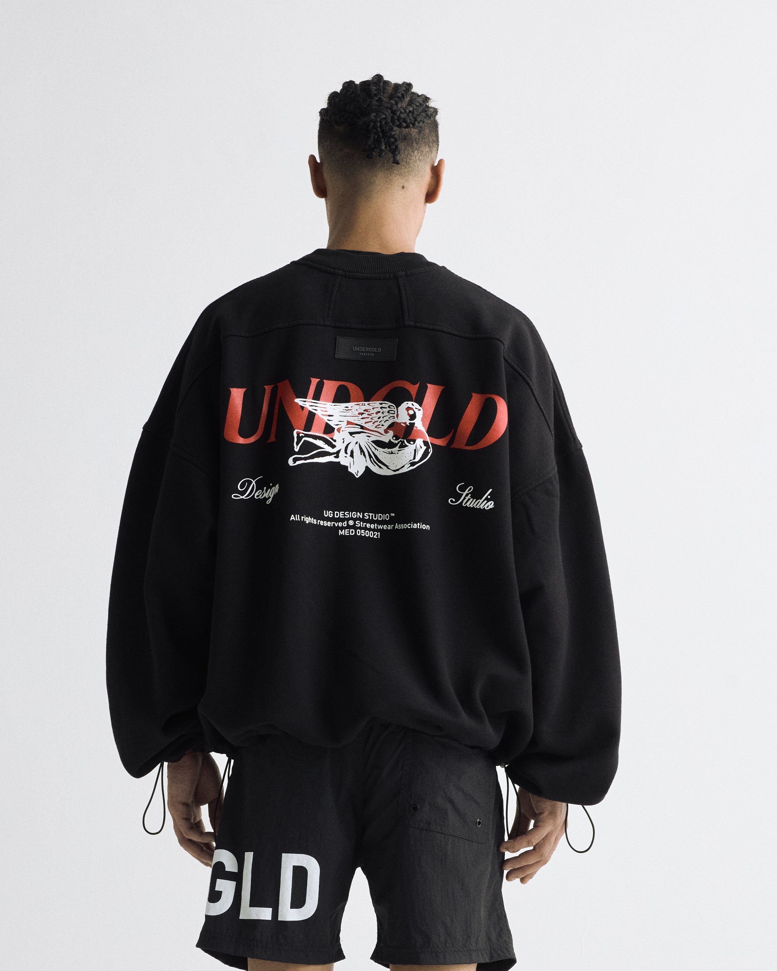 Rodeo Prosper Angel Crewneck Black