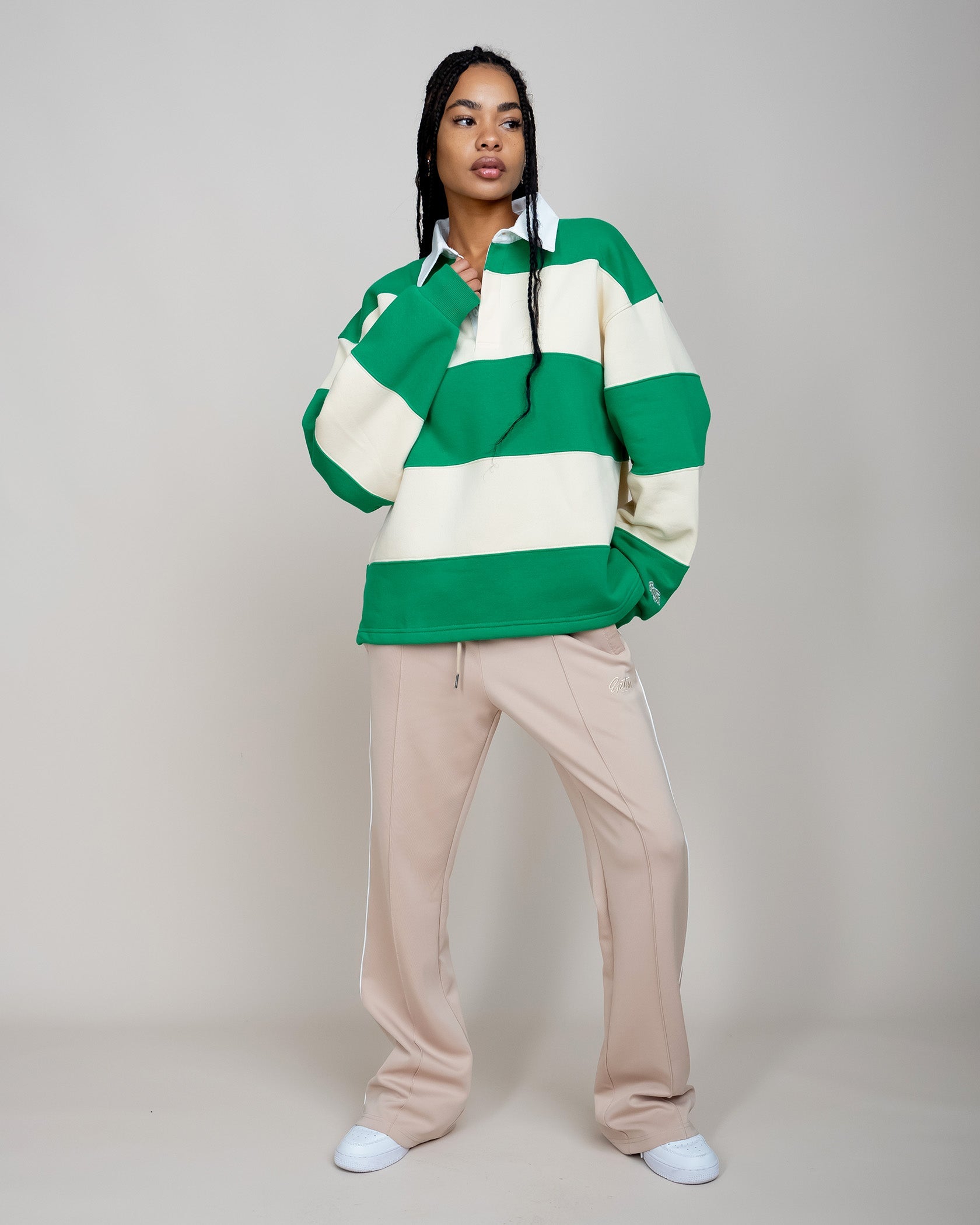 EPTM CLASSIC RUGBY PULLOVER-GREEN