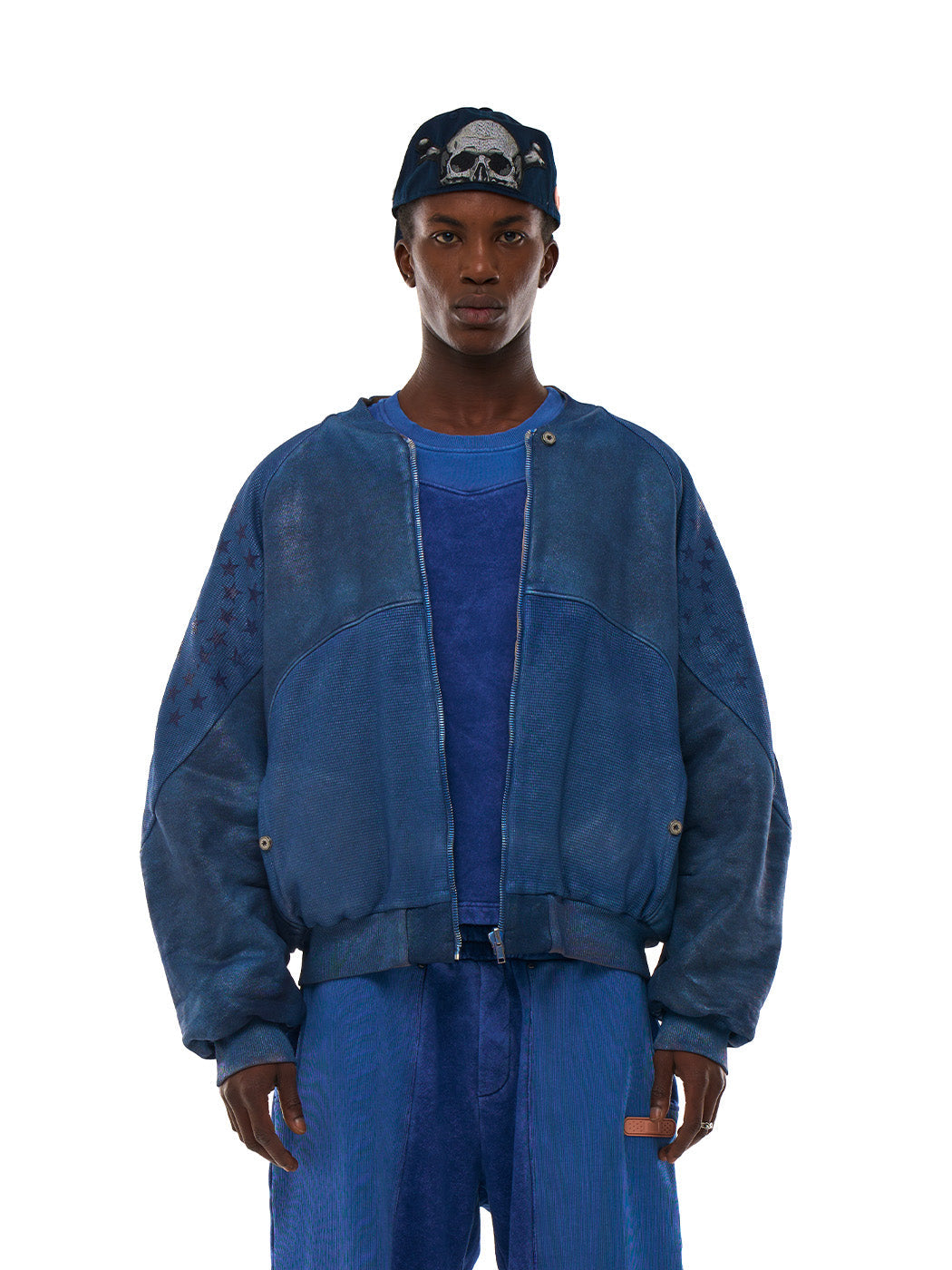 GIULIO RUGBY JACKET // BLUE