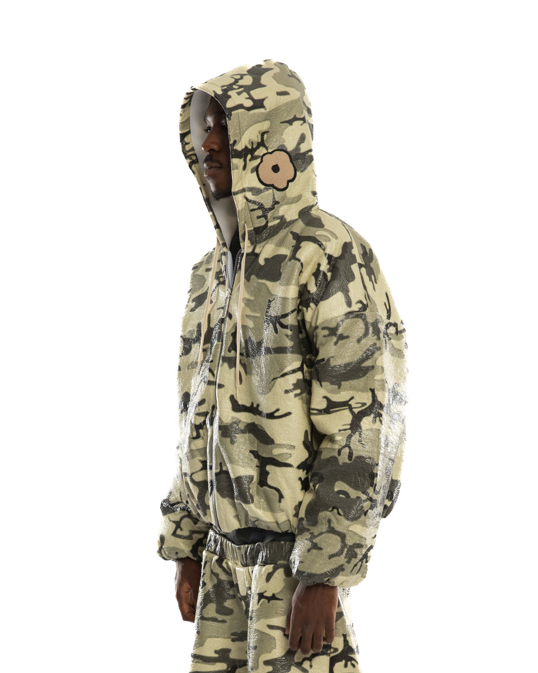 JOG BOMBER HOODIE // CAMOFLAUGE