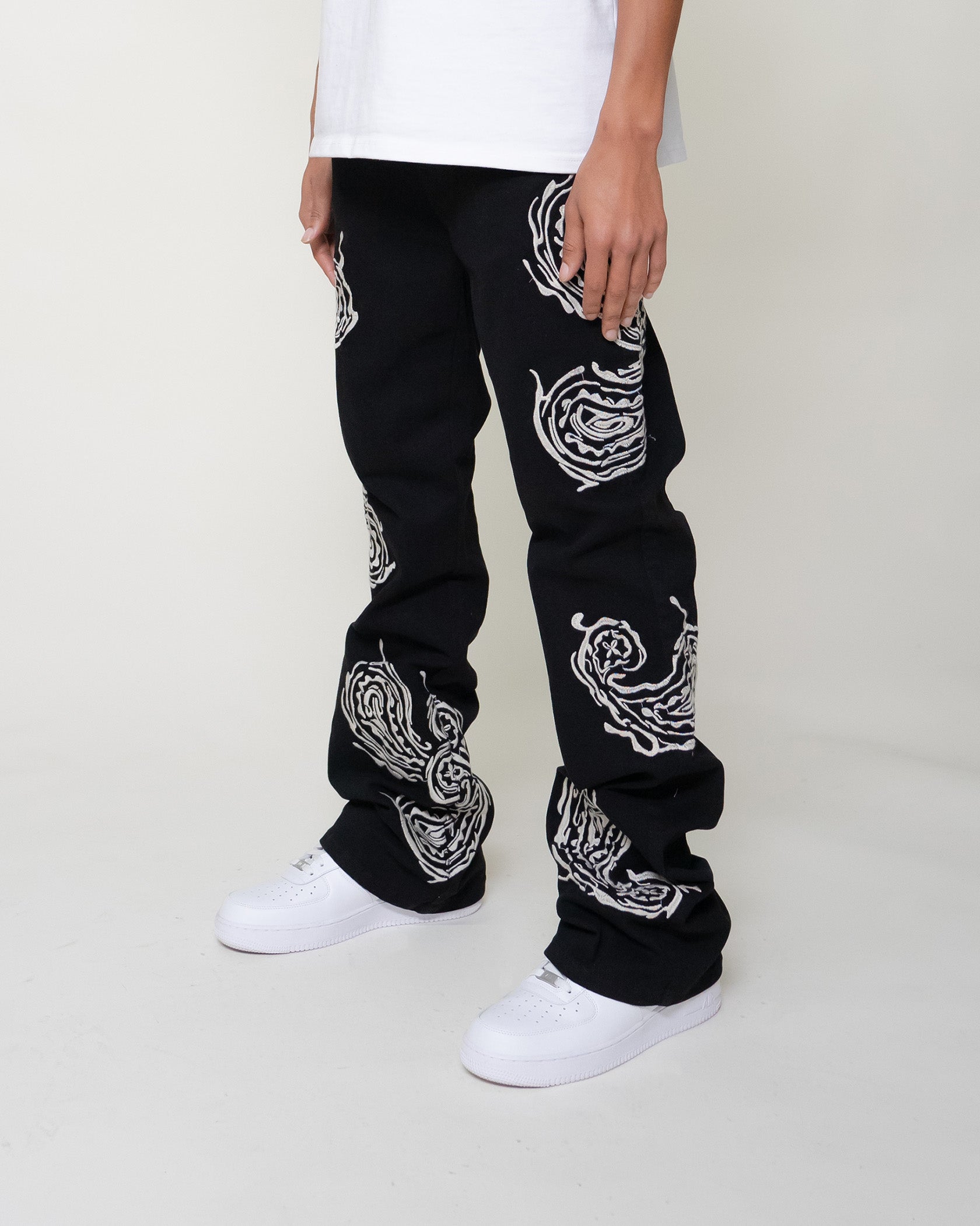 EPTM SEQUOIA FLARE PANTS-BLACK