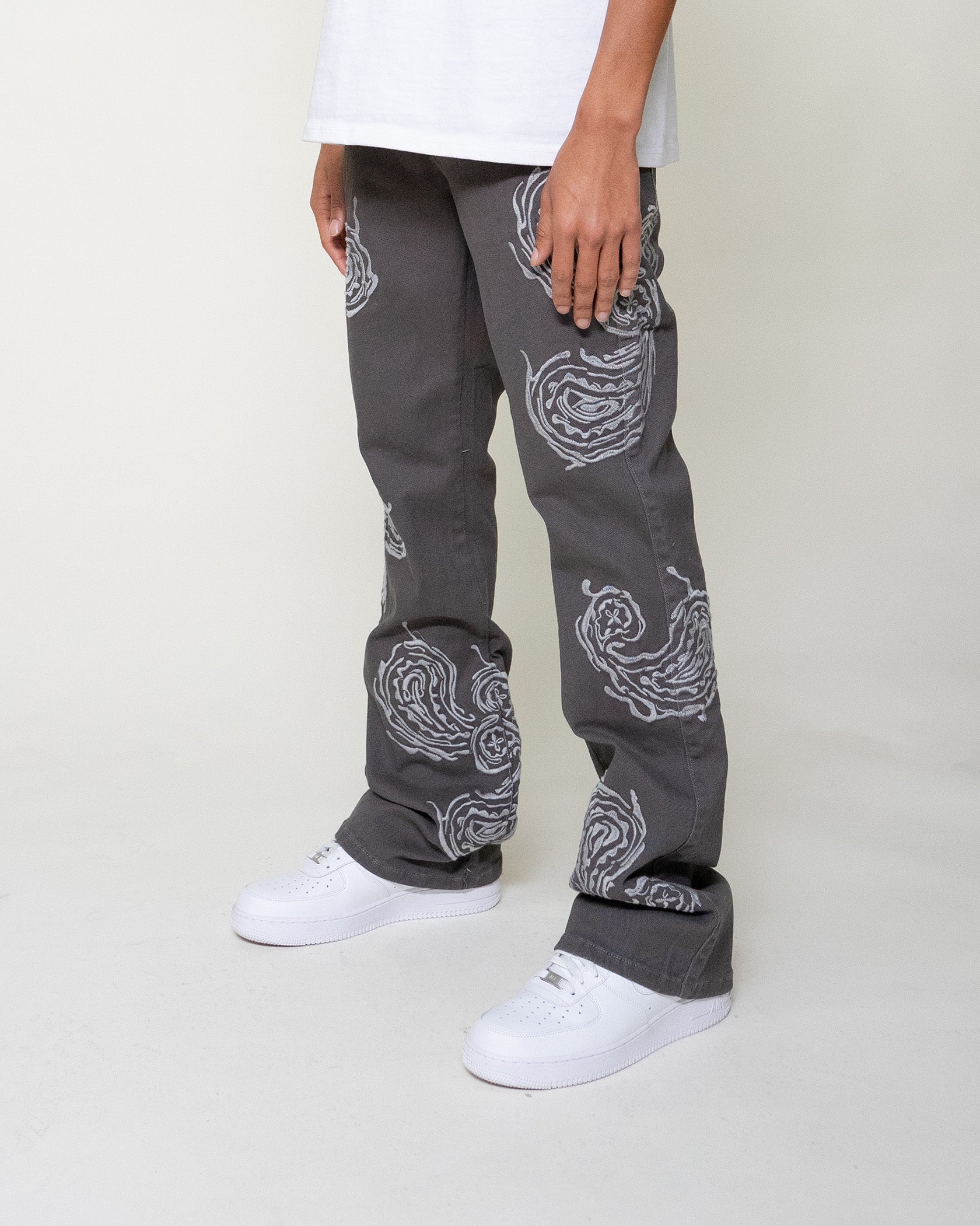 EPTM SEQUOIA FLARE PANTS-GREY