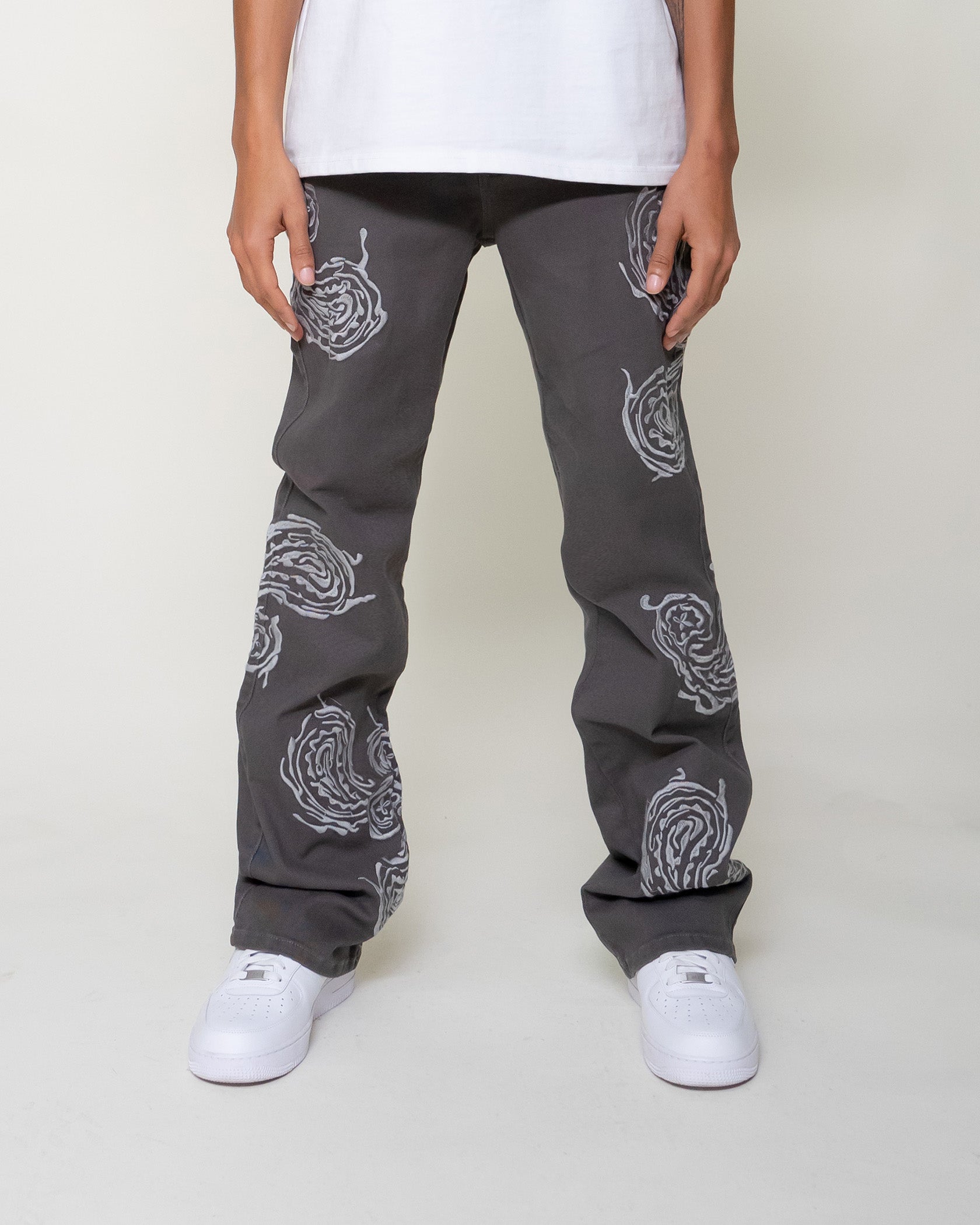 EPTM SEQUOIA FLARE PANTS-GREY