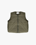 EPTM SHADOW PUFFER VEST-OLIVE