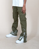 EPTM SNAP CARGO DENIM - OLIVE