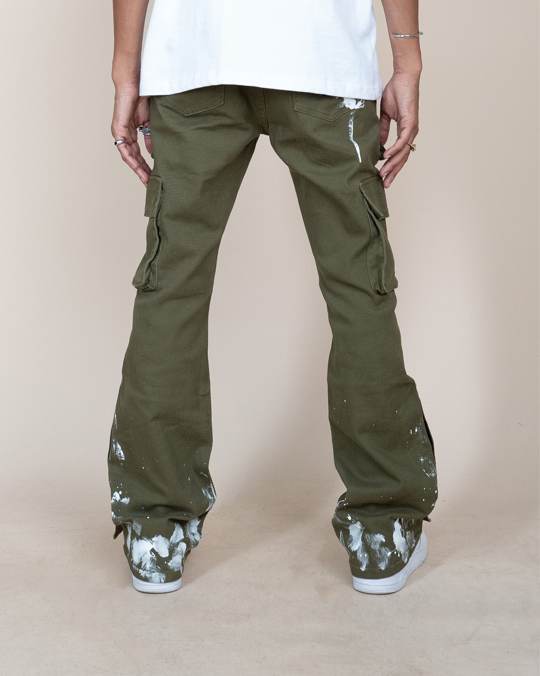 EPTM SNAP CARGO DENIM - OLIVE