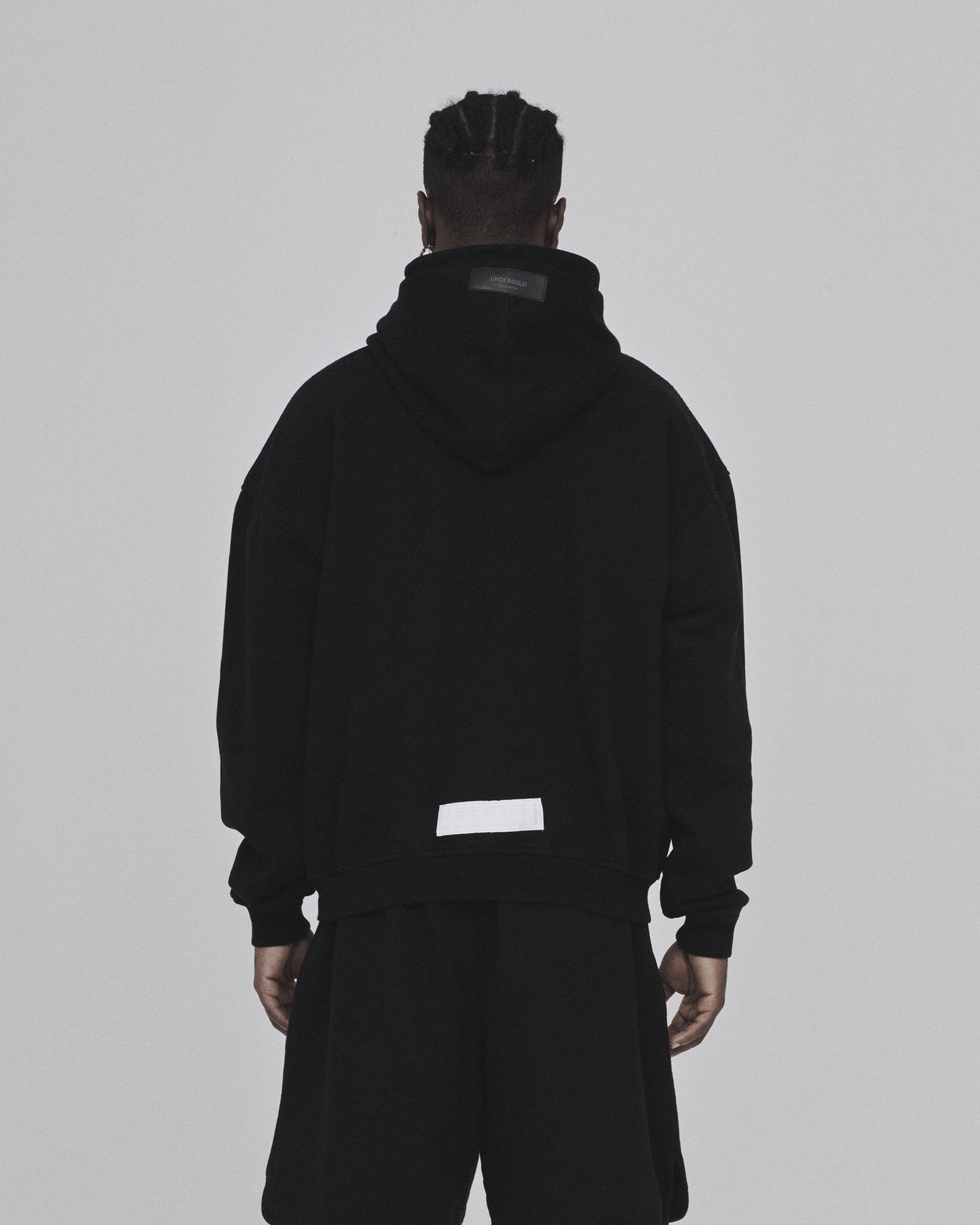 Solid III Basic Hoodie Black