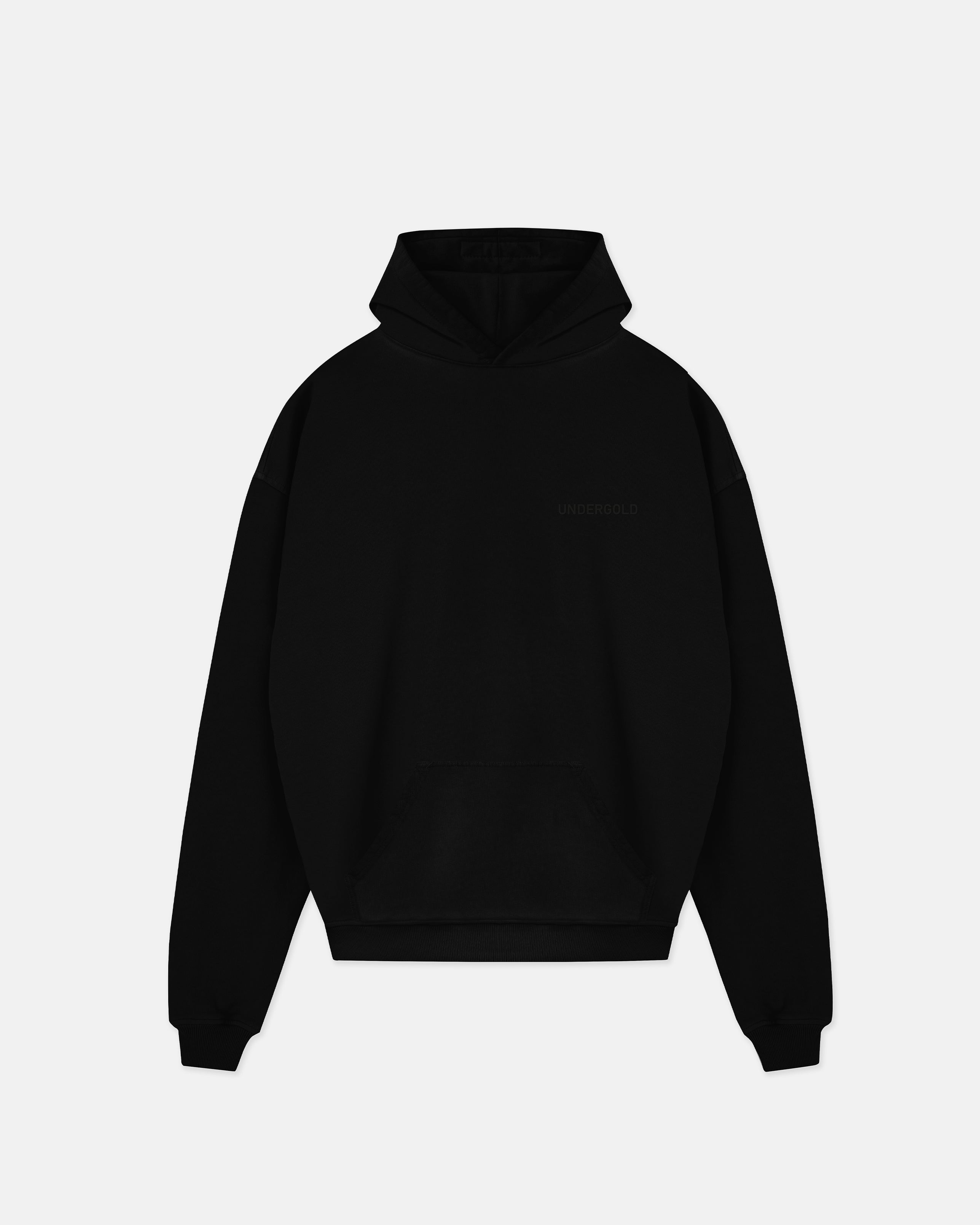 Solid III Basic Hoodie Black