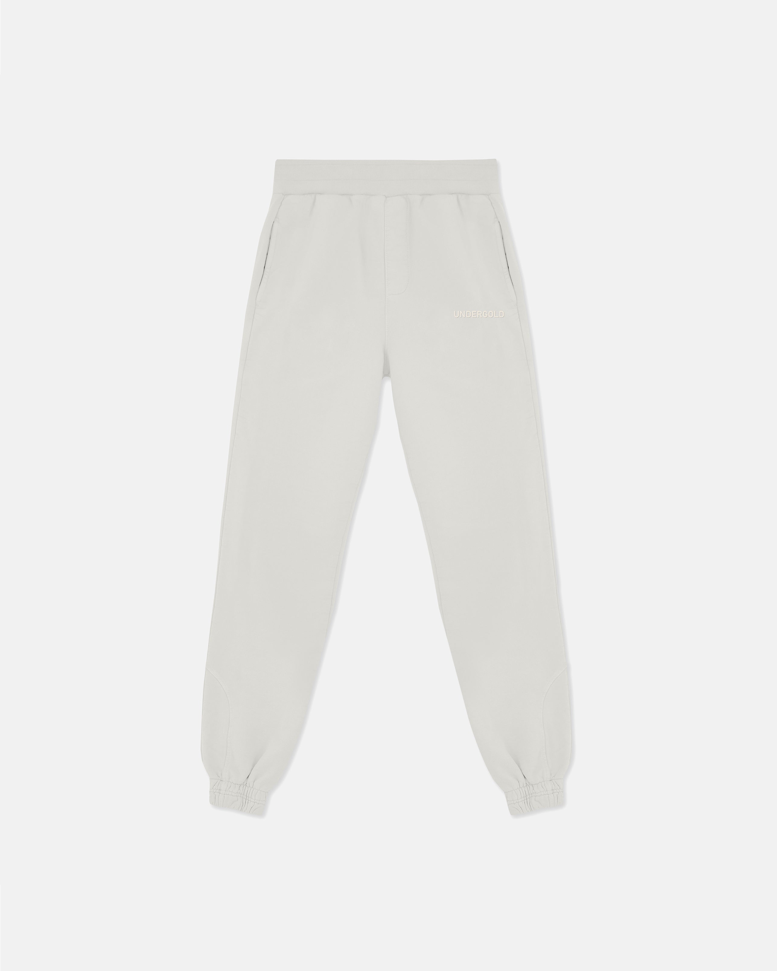 Solid III Shortened Sweatpants Cream