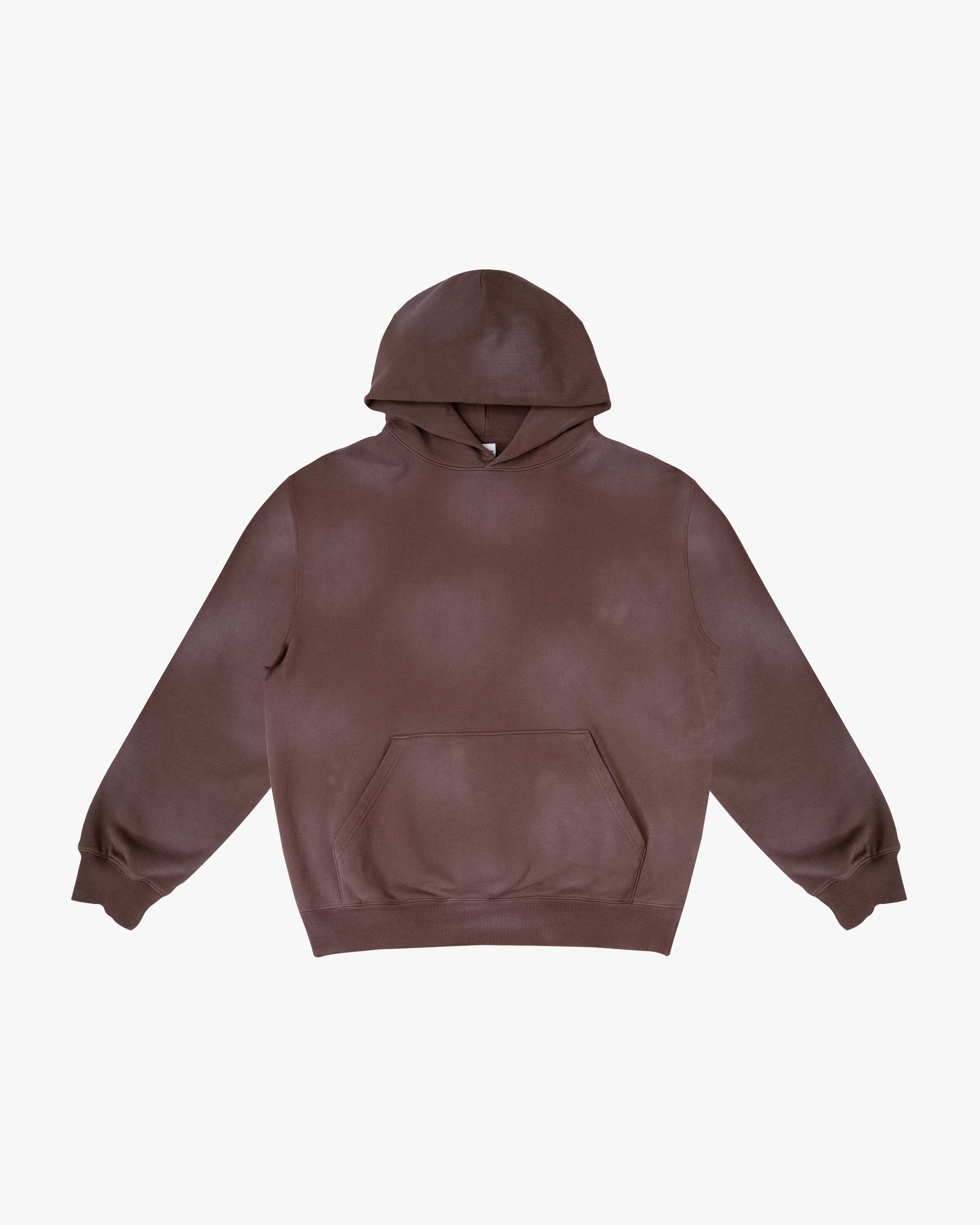 EPTM SUN FADED HOODIE-BROWN