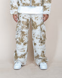 EPTM TAPESTRY CARGO PANTS - KHAKI