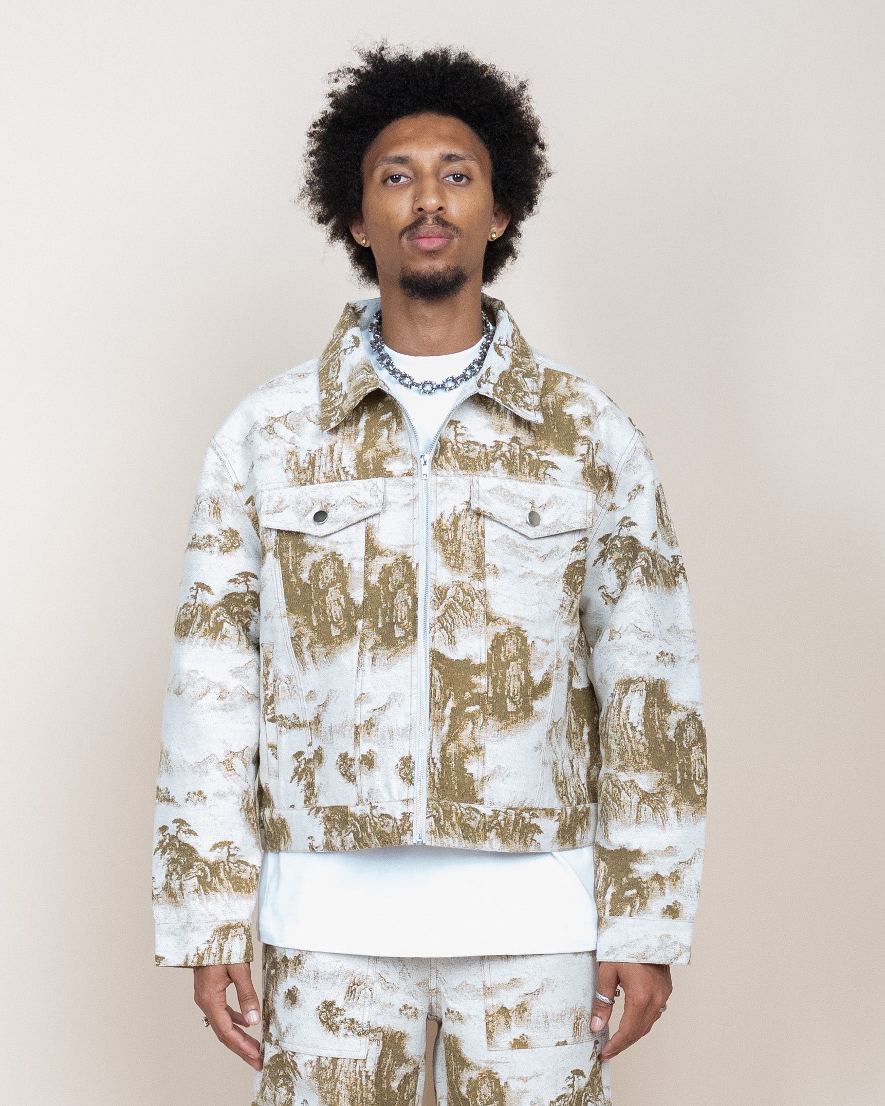 EPTM TAPESTRY JACKET - KHAKI