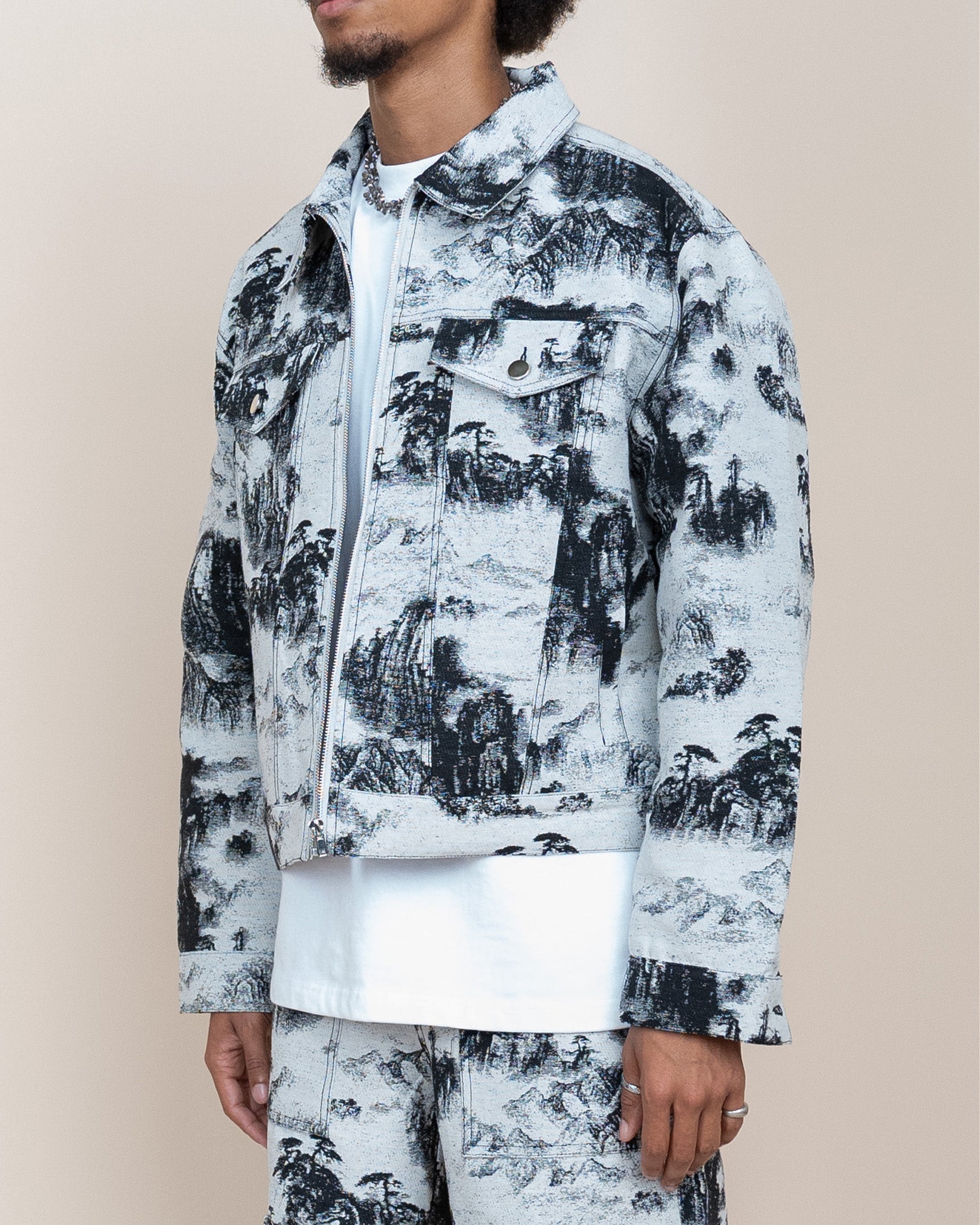 EPTM TAPESTRY JACKET - BLACK