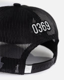 Transfiguration Andromeda Trucker Cap Black / White