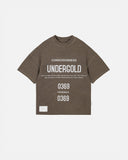 Transfiguration Consciousness Boxy Tshirt Concrete Brown