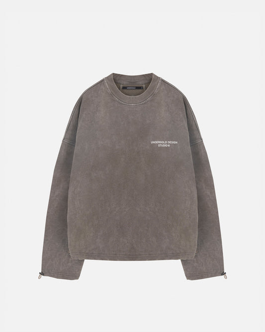 Transfiguration Undergold Design Studio Crewneck Concrete Brown