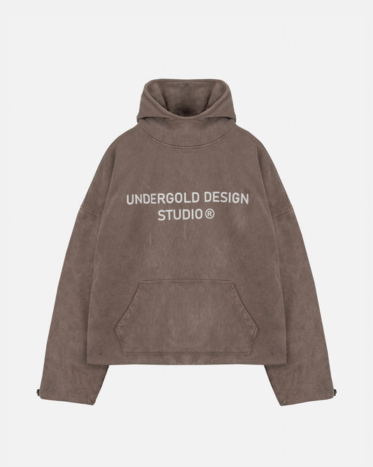 Transfiguration Undergold Design Studio Hoodie Washed Brown