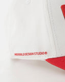 Transfiguration UNDGLD High Crown Cap Cream/Red