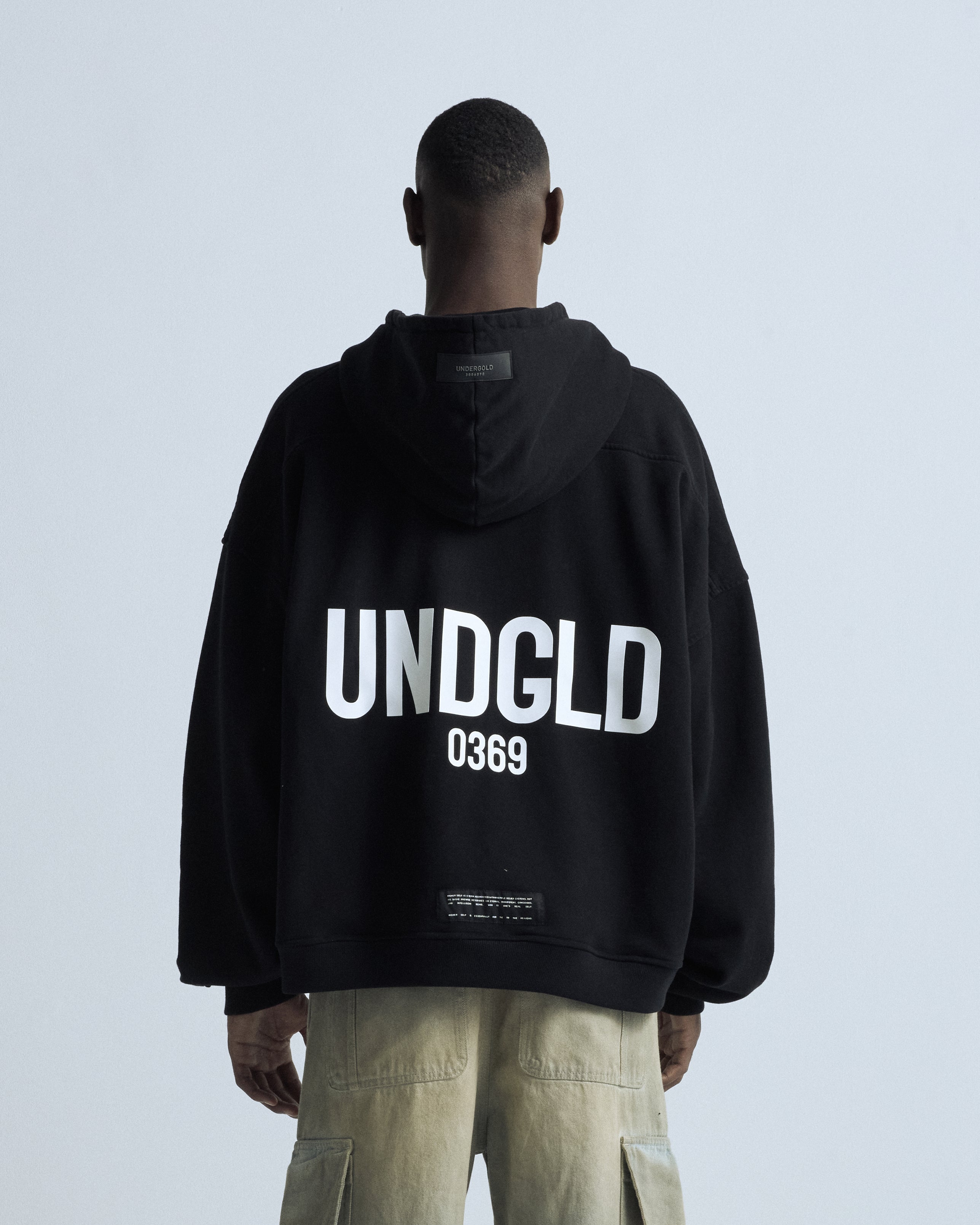 Transfiguration UNDGLD Zip Up Hoodie Black