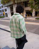 EPTM TWEED FLANNEL SHIRT - EMERALD