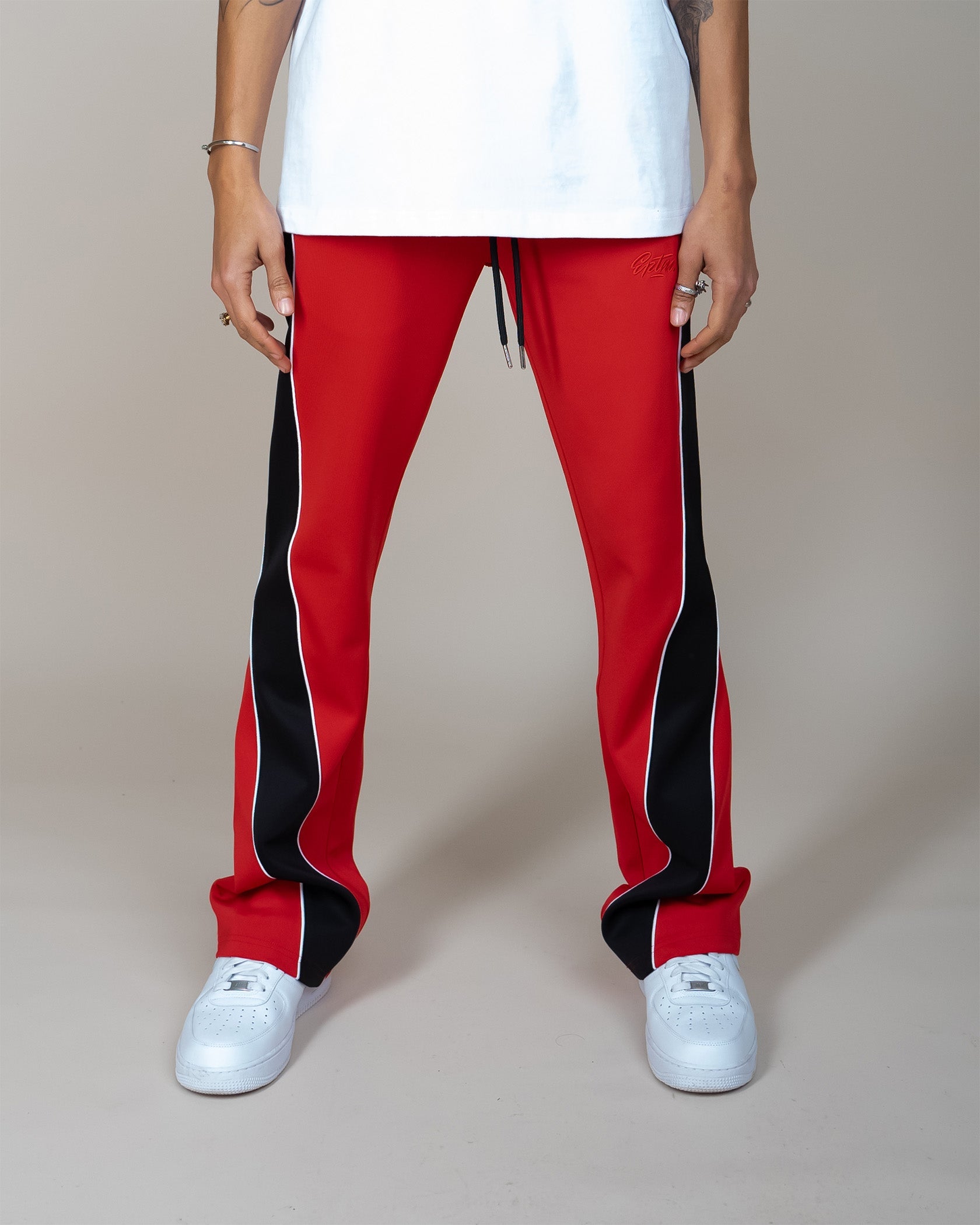 EPTM TWISTED TRACK PANTS-RED