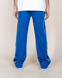 EPTM VELOUR PIPING TRACK PANTS - BLUE