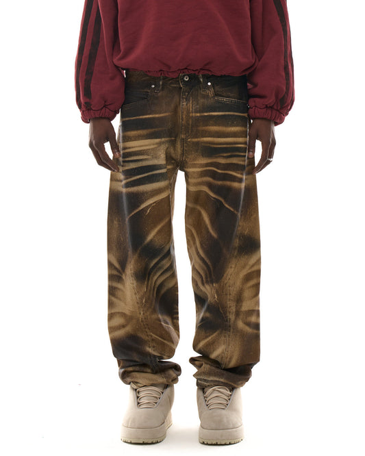 SAGGY PANTS // BROWN