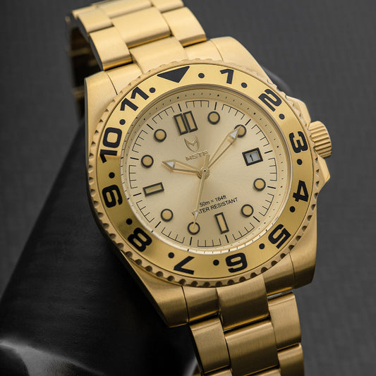 VO114SS - VOYAGER GOLD WATCH