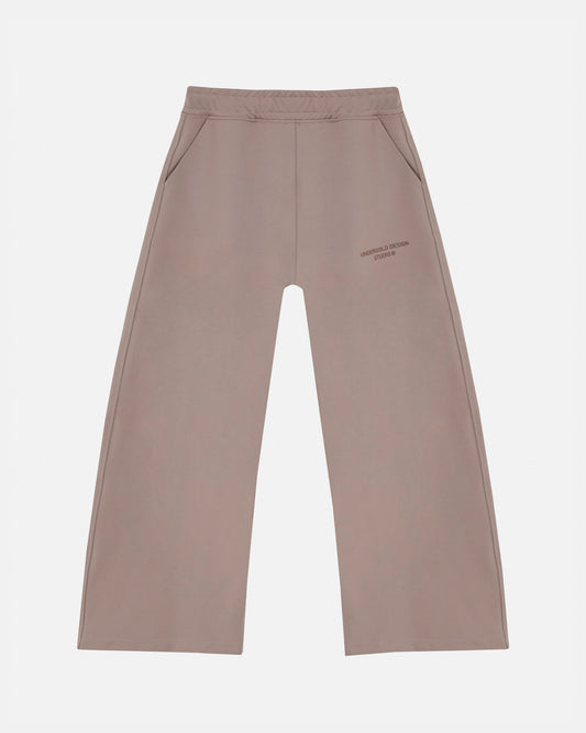 W Basics Wide Straightpants Sand